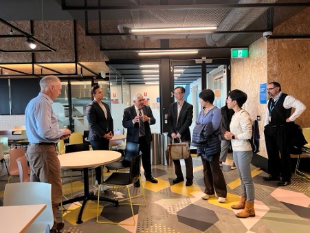 Chase Sun Explore Potential Collaboration in Health Food Innovation